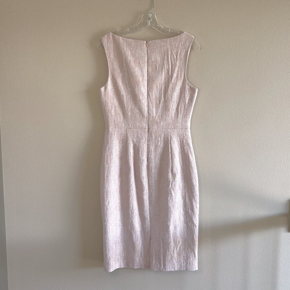 Black Halo Iona Sleeveless Sheath Dress, Rose Stone, 8 - Picture 6 of 12
